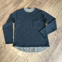 ⭐︎お値下げ⭐︎BEAMS HEART ダークグレー ニット S