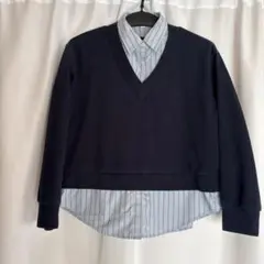 vネック トレーナー