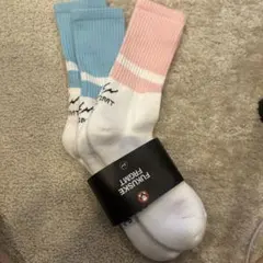 FRGMT FUKUSKE Socks Navy Blue - メルカリ