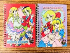 昭和レトロ.Casy & Nancy スパイラルノート 2冊セット