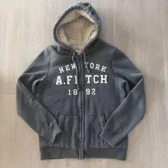 メンズ　アバクロ　パーカー　ボア　Sサイズ