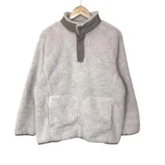 ユニクロ×ホワイトマウンテニアリング　フリースオーバーサイズプルオーバー　M