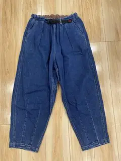 新品同様デニムダンガリー✖️グラミチストレッチボトム02size