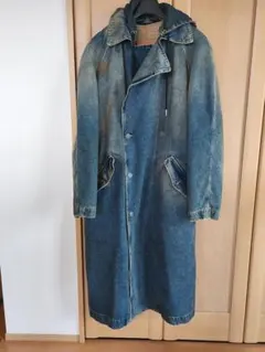 試着のみ超美品　 DIESEL 中綿ライナー付きデニムロングコート