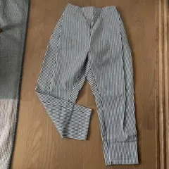 ストライプ カジュアルパンツ