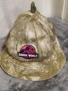 【美品】USJ 公式　ジュラシックワールド　バケットハット　恐竜
