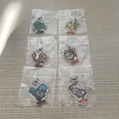 明治ポケモンコラボペットボトルチャームフルコンポ6個セット『非売品』