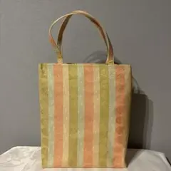 金蘭バッグ　和装　縦長トートバッグ