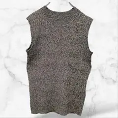 【アーバンリサーチ】ニットベスト ノースリーブ(O)重ね着 オールシーズン 上