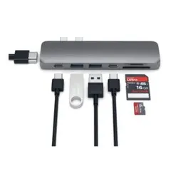 SATECHI USB-C 7in1 ハブ アダプター　MacBook Air