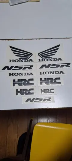 HONDA NSR HRC ステッカーセット
