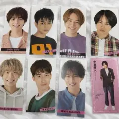 Sexy Zone 公式カードセット 中島健人 菊池風磨 佐藤勝利ほか