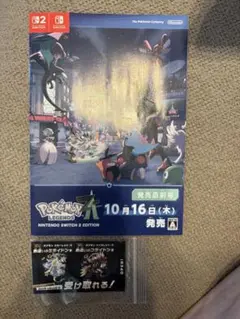 ポケットモンスターZAの発売記念、リーフレット