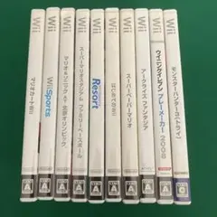 Wii【ジャンク品】ソフトセット（10本）