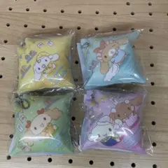 くら寿司 シナモロールオリジナルクッションチャーム 4点