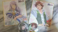 DAME×PRINCE色紙＆缶バッジ