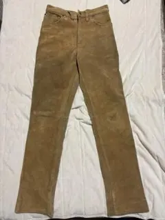 牛革100％ パンツ Mサイズ
