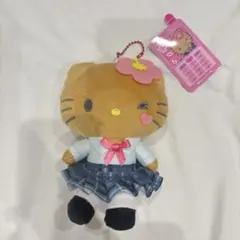 ハローキティ 制服風 日焼け ぬいぐるみ