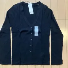 新品未使用　GU ブラック UVカットカーディガン XL