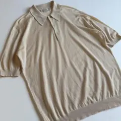 JOHN SMEDLEY ジョンスメドレー コットンニットポロシャツ 旧タグ