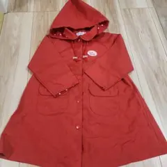 ミキハウス レインコート　フード付き　100