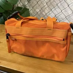 HARVEST LABEL オレンジ　ショルダーバッグ