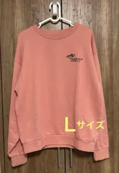 BE:FIRST クルーネックスウェット　ピンク　Ｌ