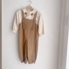 サロペット オーバーオール 子供服　90 男の子　キッズ　くま　セット　韓国