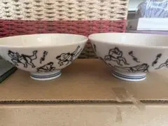 大相撲　茶碗&湯呑み(2セット )