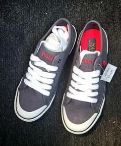 ラルフローレンRalphLauren　スニーカー　ネイビー　22.5cm　キッズ