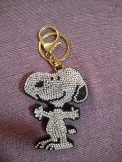 キラキラスヌーピー☆キーホルダー
