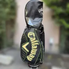希少・本革 Callaway X HOT LEGACY キャディバッグ フード付 - メルカリ