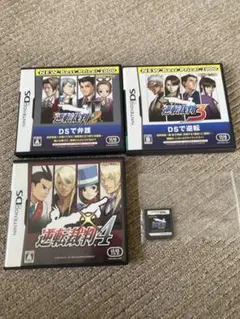 【DS】逆転裁判　1 2 3 4 ニンテンドーDS セット　まとめ