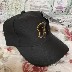 大阪タイガース　ブラック阪神タイガース　メッシュキャップ フリーサイズ　新品