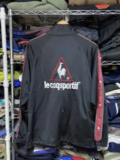le coq sportif ルコックブラック ジャージ トラックジャケット
