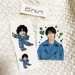 Aぇ! group D.N.A 通常盤 特典ステッカー 佐野晶哉