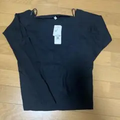 comcoca ブラック オフショルTシャツ Lサイズ