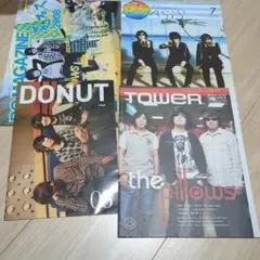 the pillows 　tower DONUT OASIS BG 冊子