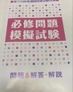 必修問題模擬試験 看護師国家試験対策　第115回