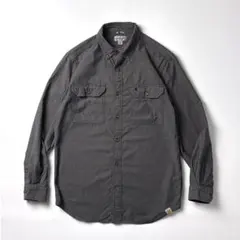 Carhartt ブラック デニムシャツ 2026年最新】Carhartt デニムカラー：ブラック メンズ デニムシャツ