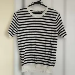 Urban Research ストライプ 半袖ニット