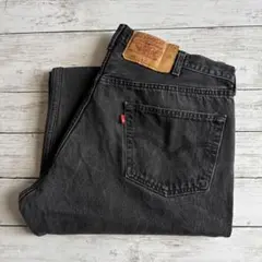 K*様 Levi’s 501 ブラックデニム W42 L32 カナダ製　メンズ