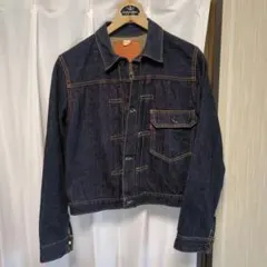 リアルマッコイズ　　黒ドーナツボタン大戦モデルデニムジャケット Lot 921 JOE McCOY (ジョーマッコイ) 921 1st 大戦モデル デニムジャケット / G