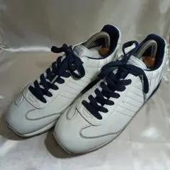 レザースニーカー 白