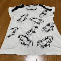 アドルフォドミンゲス tシャツ　トップス　馬の刺繍のサムネイル