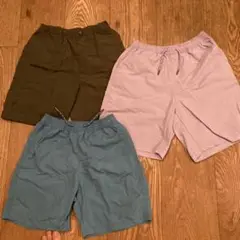 ユニクロ　GU ハーフパンツ 3点セット