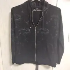 in the attic homme ブラック フードパーカー 3L