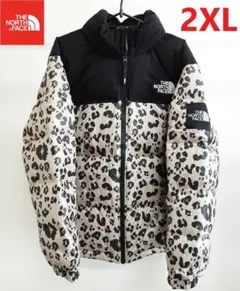 1着限定‼️ ノースフェイス ヌプシ ダウンジャケット ヒョウ柄 K508D