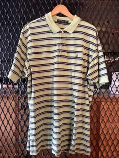 NAUTICA ボーダー ポロシャツ XL