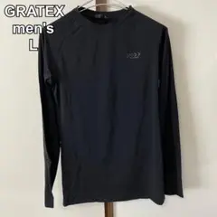 GRATEX グラテックス　メンズ　インナー　アンダーシャツ　長袖　黒　LL